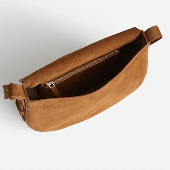 NWT Madewell Large Dakota Saddle/ Crossbody Bag - Picture 2 of 4